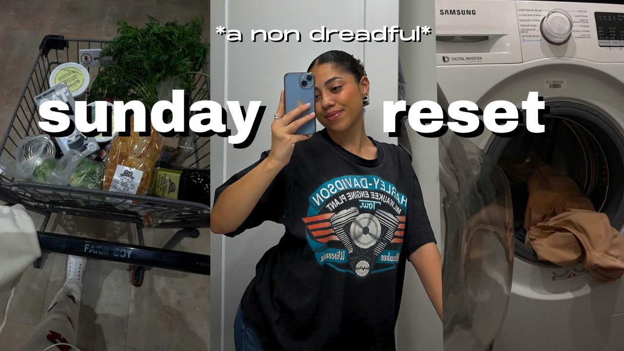 preparing for a PRODUCTIVE & HEALTHY week | goal setting advice, meal ideas, cleaning, hair care.. 💗