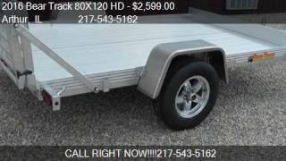 2016 Bear Track 80X120 HD Aluminum Utility Trailer for sale