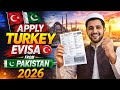 How to Apply Turkey E Visa from Pakistan 2026 | Turkey E Visa for Pakistan 2026 Urdu/Hindi