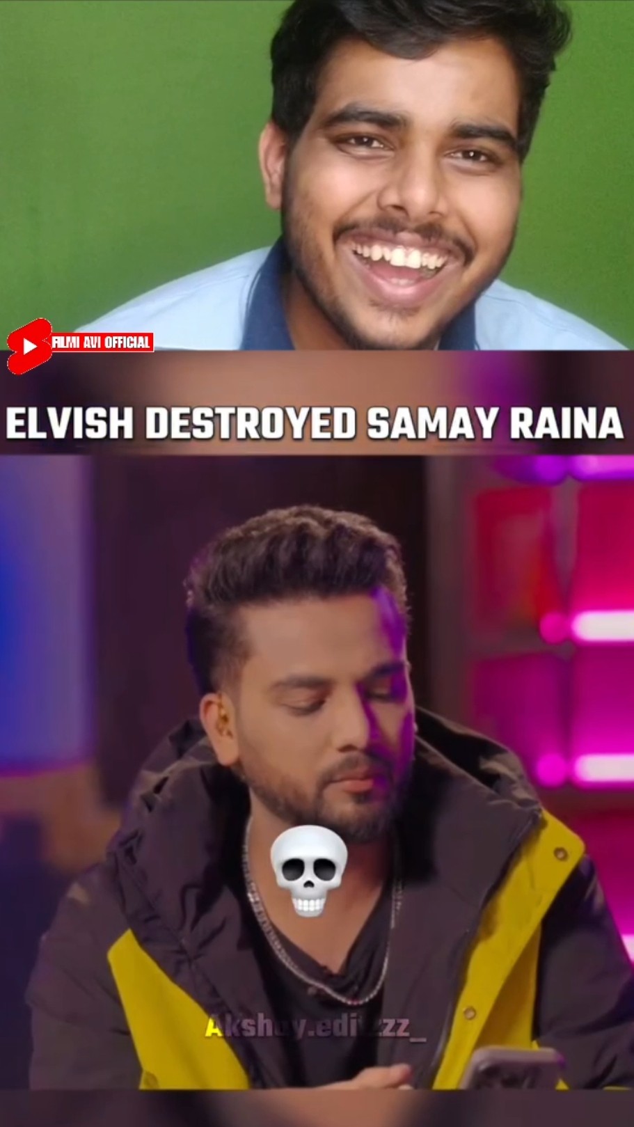 Elvish yadav Roast Samay Raina | Reaction Video | #shorts #remix