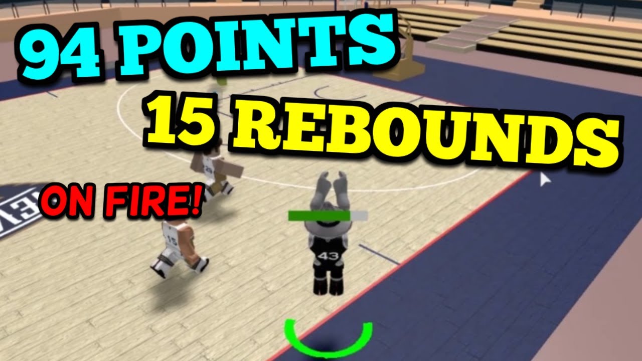 94 Point Double Double Hoops Roblox YouTube