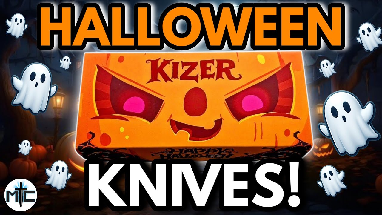 The Halloween Pocket Knives Are HERE!!! (One In Particular Is SUPER COOL!!)