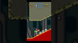 Yoshi de FOGO #mario #glitch #nintendo