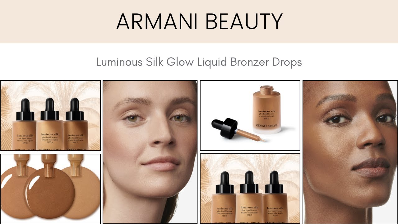 Armani Beauty Luminous Glow Liquid Drops - YouTube