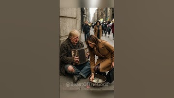 Thumbnail of Poor Trump Begs on the Street! 🎵💔