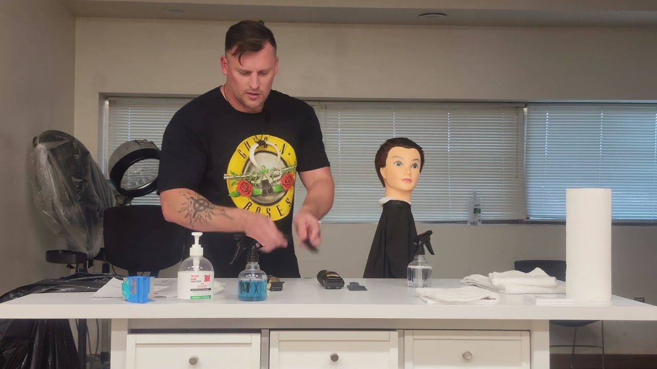 TDLR Class A Barber Practical Exam Haircutting Service English