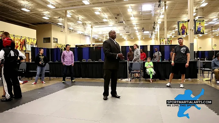 Unk vs Gina Thornton Womens Sparring Kumite Classics 2014