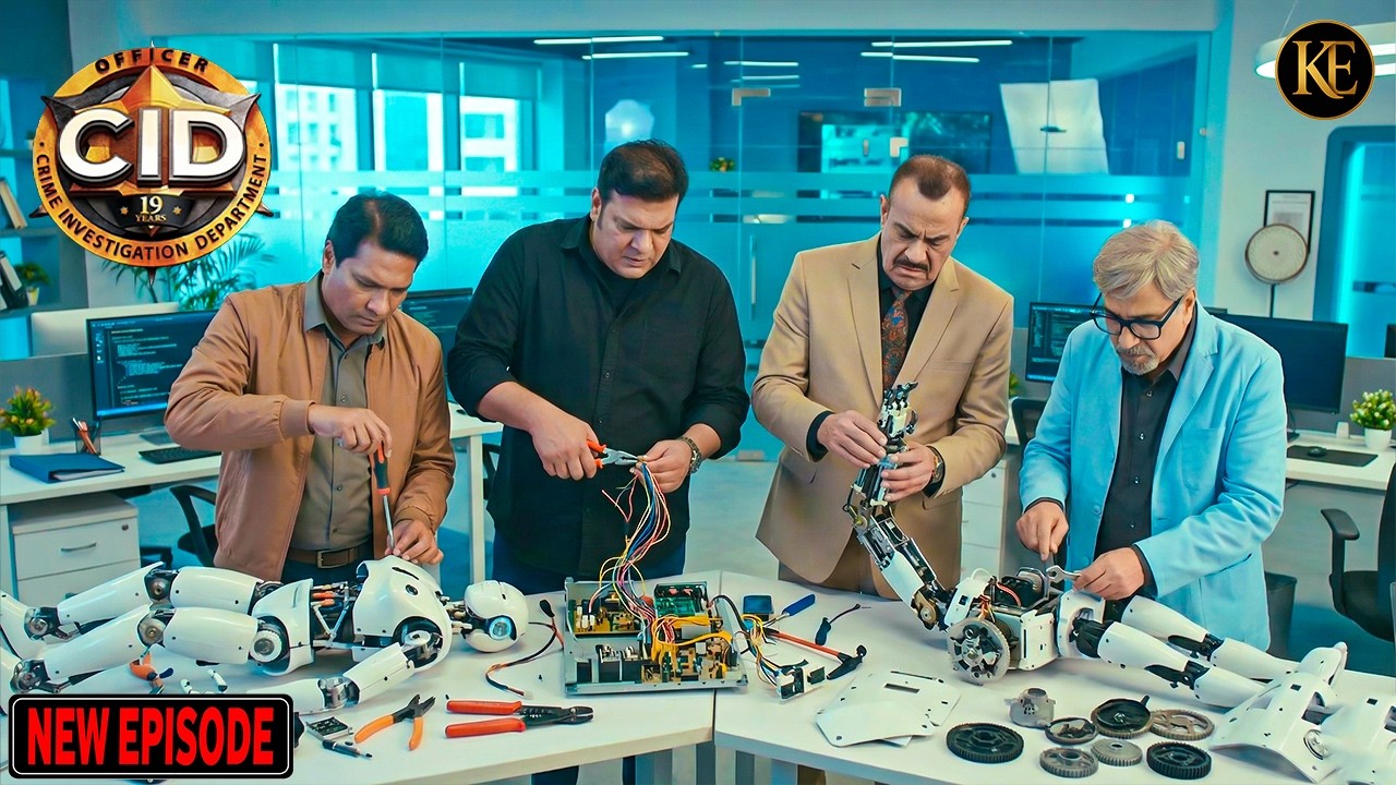 ACP प्रद्युमन, दया, अभिजीत और सालुंखे ने लैब में मुजरिम के रोबोट की जांच की | CID | Latest Episode