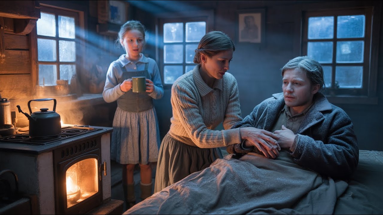 In einer Winternacht pflegte eine Bäuerin einen Fremden… nicht ahnend, wer er war