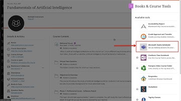 Microsoft Teams integration in Blackboard Learn Ultra