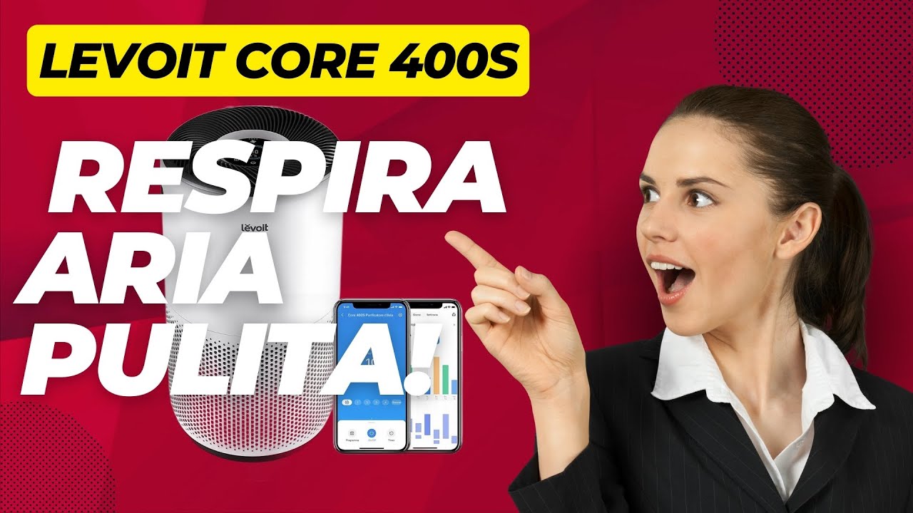 Levoit Core 400S: purificatore d'aria