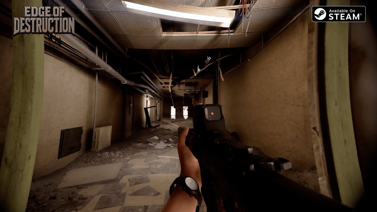 This Indie FPS Is Insane! Edge of Destruction Playtest Gameplay