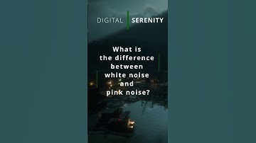What is the difference between white noise and pink noise? #shorts