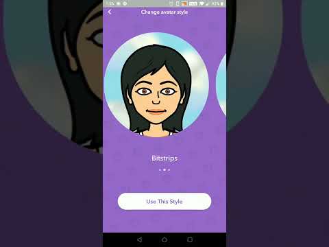 Change Your Bitmoji In Snapchat