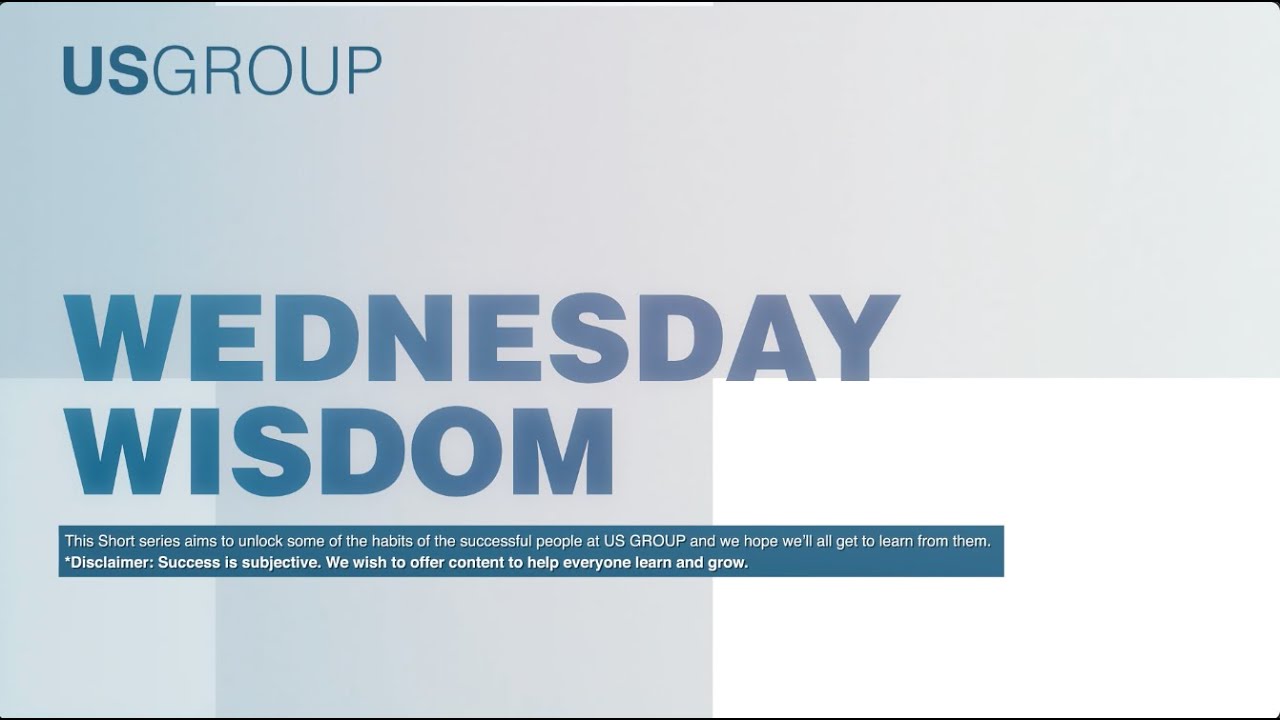 Wednesday Wisdom - Adeel Ahmed Khan