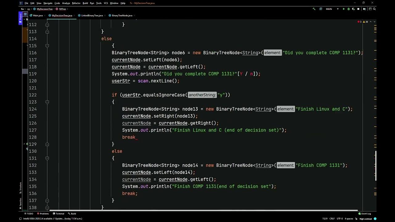 Java Decision Trees Practice Part 3 - Data Structures - YouTube