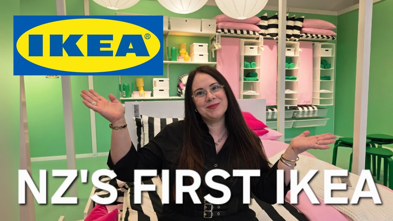 Торжественное открытие магазина IKEA в Окленде в выходные дни | Первый взгляд на огромный магазин...