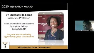 Springfield College Hosts African American Female Professor Awards 2020