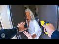 Defiant Grandma Locks Herself in Hotel Room and Refuses to Leave | Karens Getting Arrested By Police