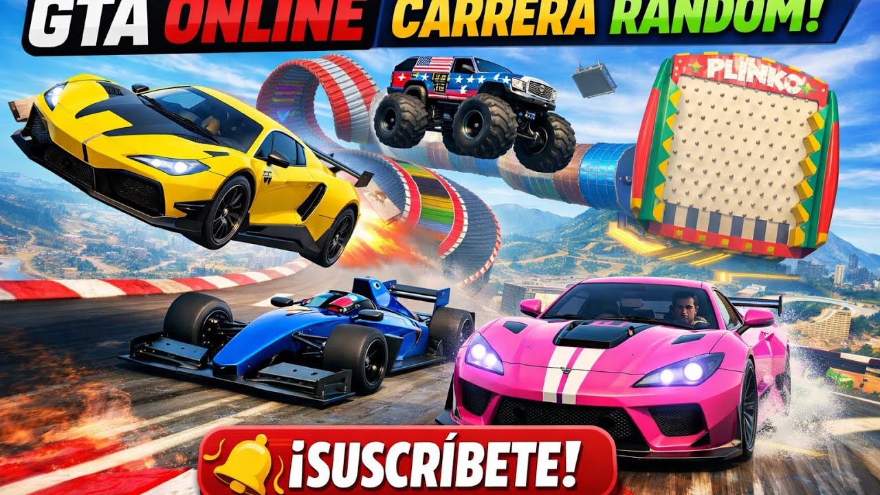 🔥 LA CARRERA MAS RANDOM DE LA HISTORIA!COCHES ALEATORIOS 🏎️💥 sin comentar 