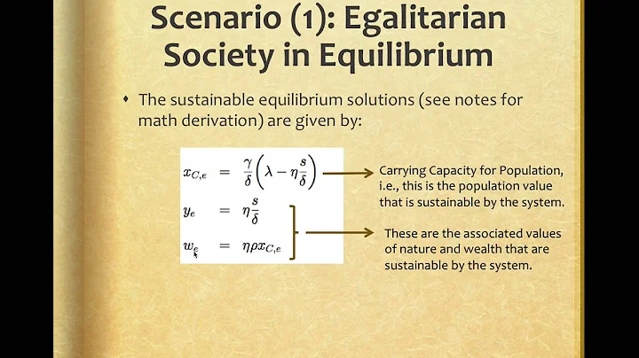 Sustainability Modeling Spring 2013 Lecture 7: The HANDY Model