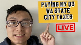 How to File Washington State Excise Tax Quarter 3 Amazon/eBay Sales | Reselling Taxes
