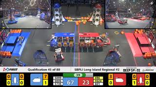 Qualification 45 - 2019 SBPLI Long Island Regional #2