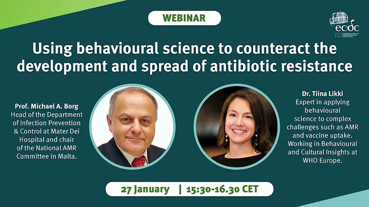 Using Behavioural Science to Counteract Antibiotic Resistance | ECDC Lighthouse