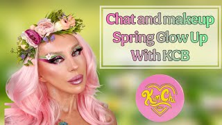 CHATTY GRWM WITH KIMCHICHIC BEAUTY, GLOWY SPRING LOOK