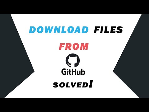 How to Download Files from GitHub (Solved)