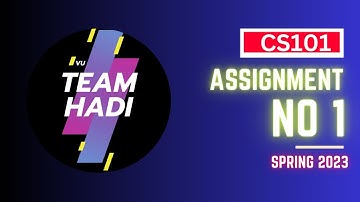 cs101 Assignment 1 solution 2023