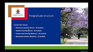 Postgraduate teaching and learning