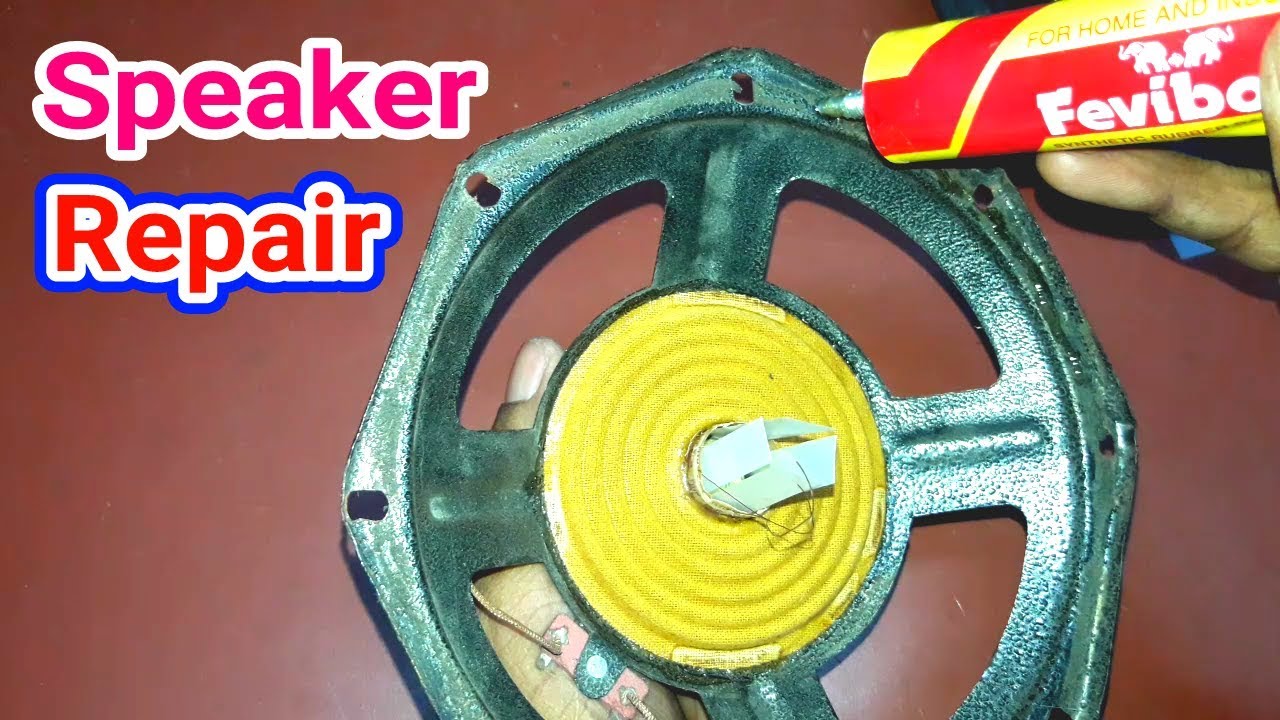 Speaker Repair/ how to repair speaker YouTube