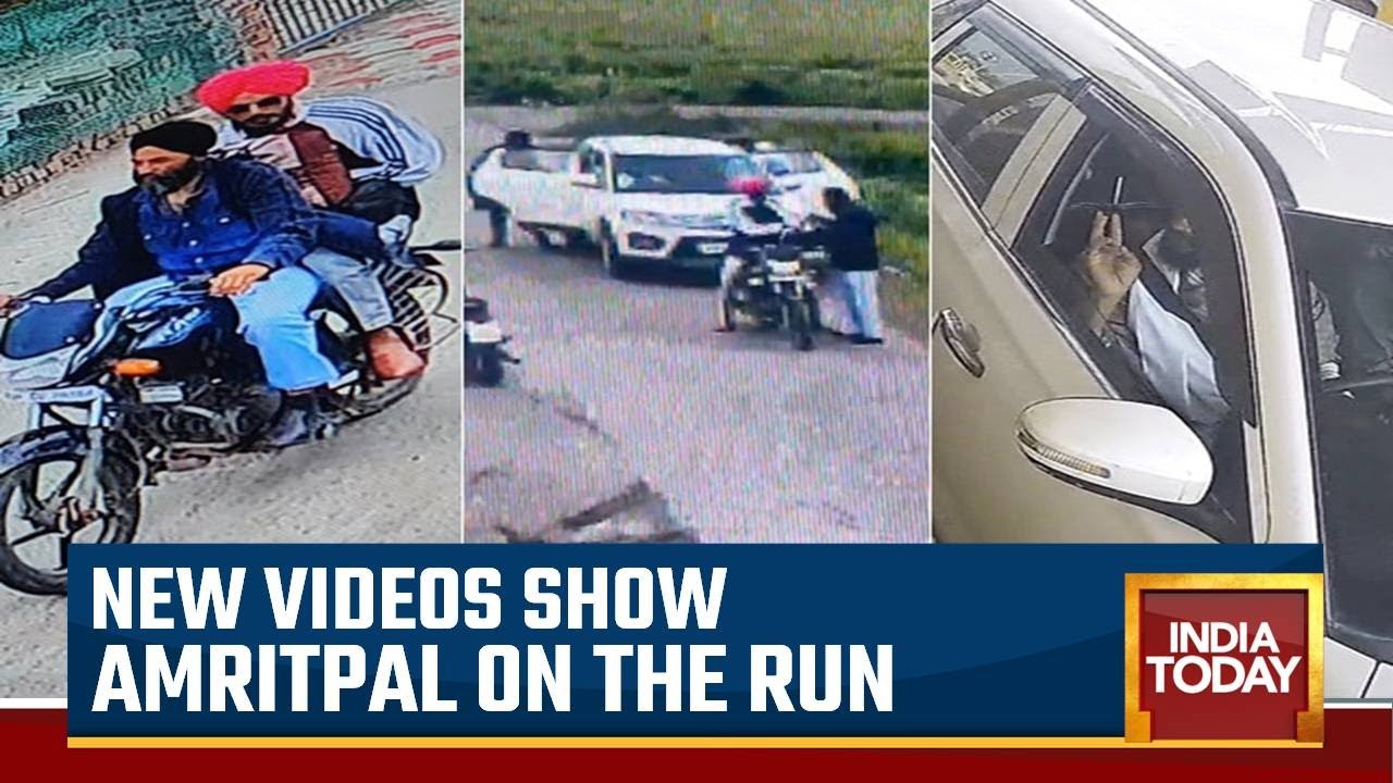 Amritpal Fled Punjab? | Watch Exclusive Visuals Of Amritpal On Run | Punjab News