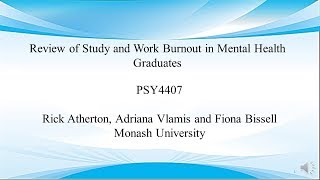 Rick Final Presentation PSY4407