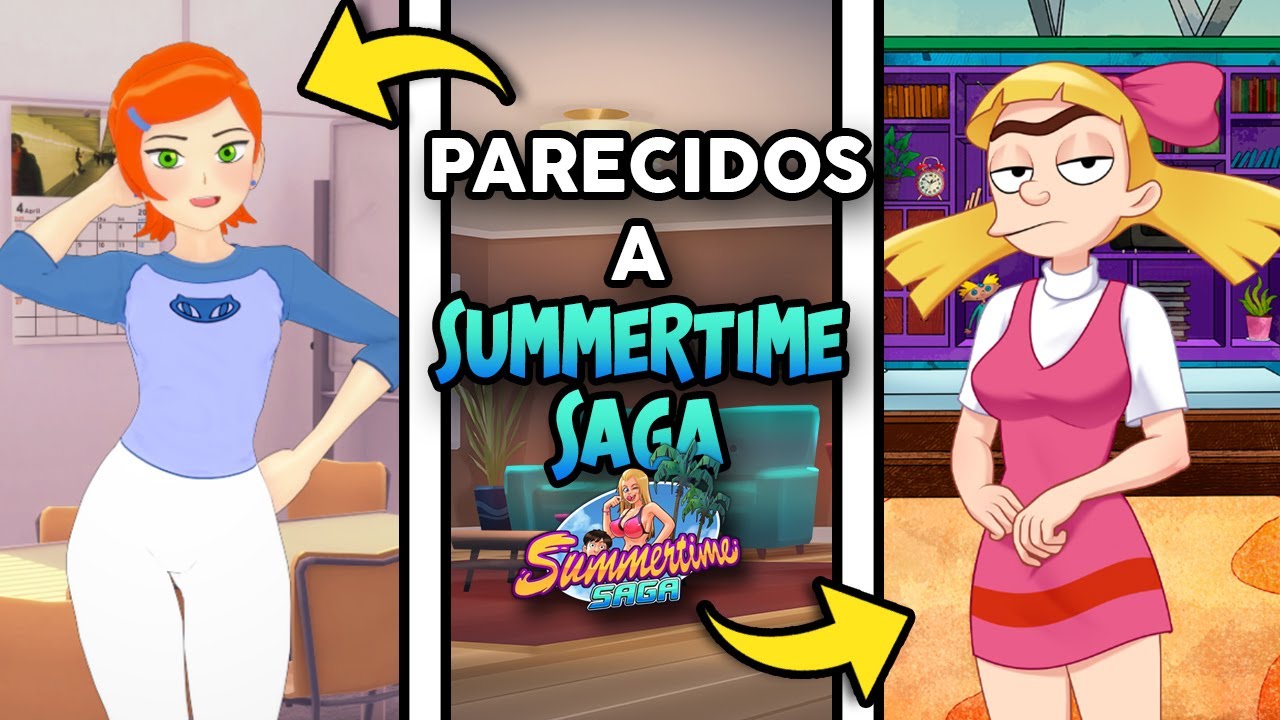 Top 5 Juegos parecidos a Summertime Saga Parte 17 YouTube