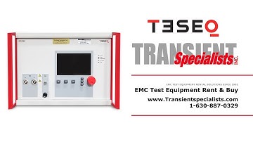 NSG 3060 - Teseq Surge Generator (Overview & Setup)