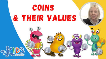 Let’s Learn about Coins and Their Values. Counting for Children. Math for 1st Grade - Kids Academy