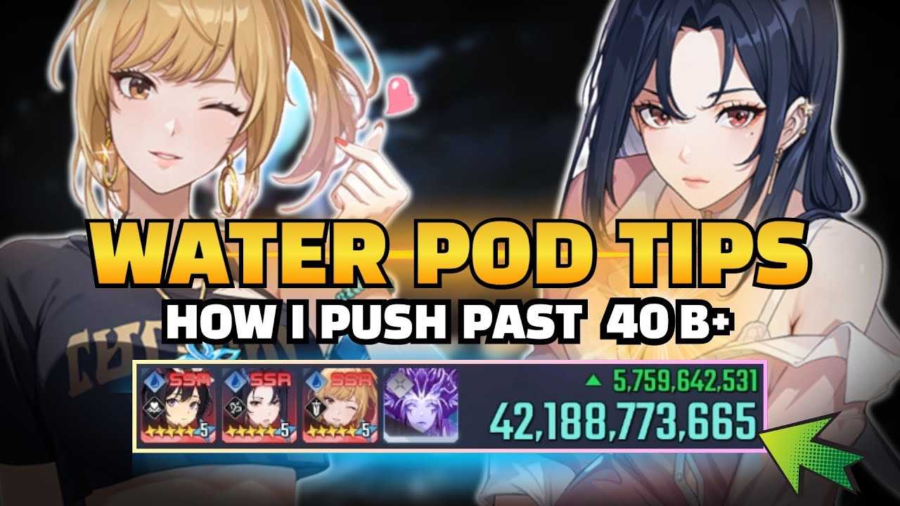 40B+ Water POD Run 💧 Full Tips, Setup & Gameplay Guide - YouTube