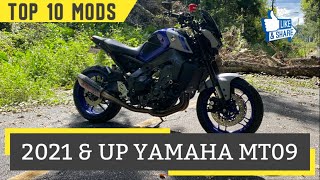 Top 10 Mods 2021 & UP YAMAHA MT09