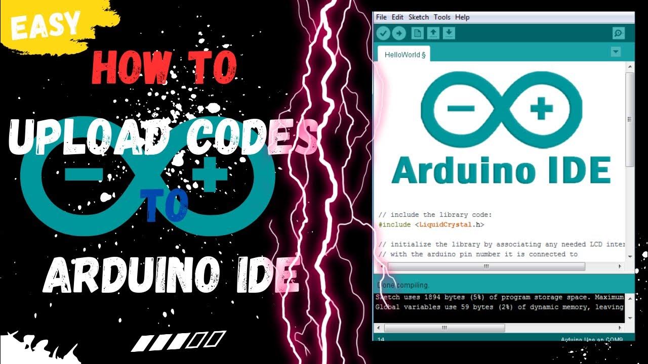 How to upload a code for a Arduino Uno Bluetooth control car in Sinhala ...