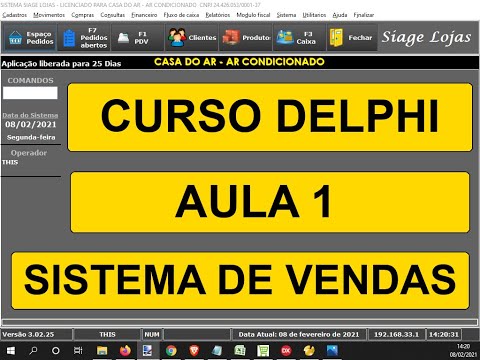 Vídeo: O que é o sistema de vendas e catering da Delphi?