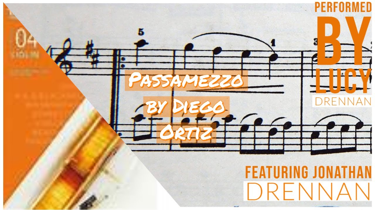 Passamezzo by Diego Ortiz- Trinity Grade 4 Violin 2020-23