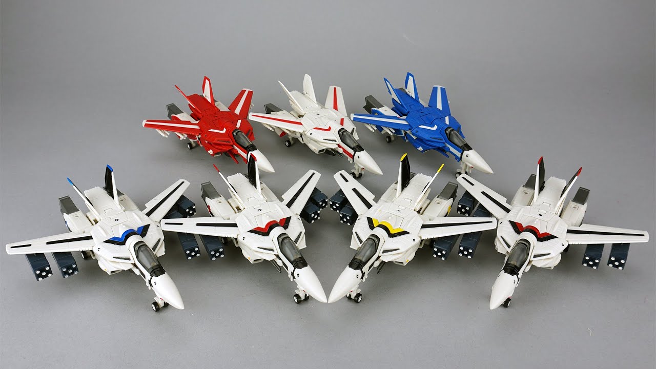 Toynami 1/100 scale VF-1 Waves 1 & 2 Review - YouTube
