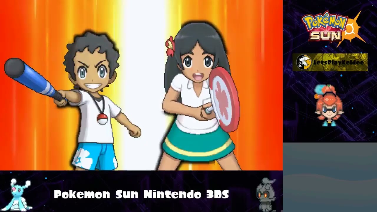 Pokémon Sun Blind Playthrough Part 8 2017