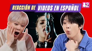 ¡Kpop idols reaccionando a MVs picantes por primera vez!  I Ozuna, Las Ketchup, Lali, Thalia