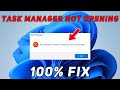 How to Fix Task Manager Won’t Open / Blank Screen – Easy Guide Windows 10/11
