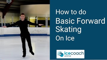Ice Skating Tutorial - How to do Basic Forward Skating On Ice