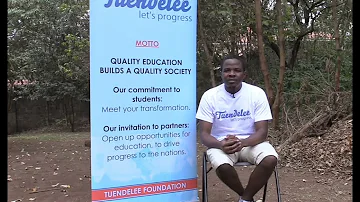 Meet Kilimo – Alumnus of Tuendelee Foundation #Tuendelee #letsprogress #support #education #ngo