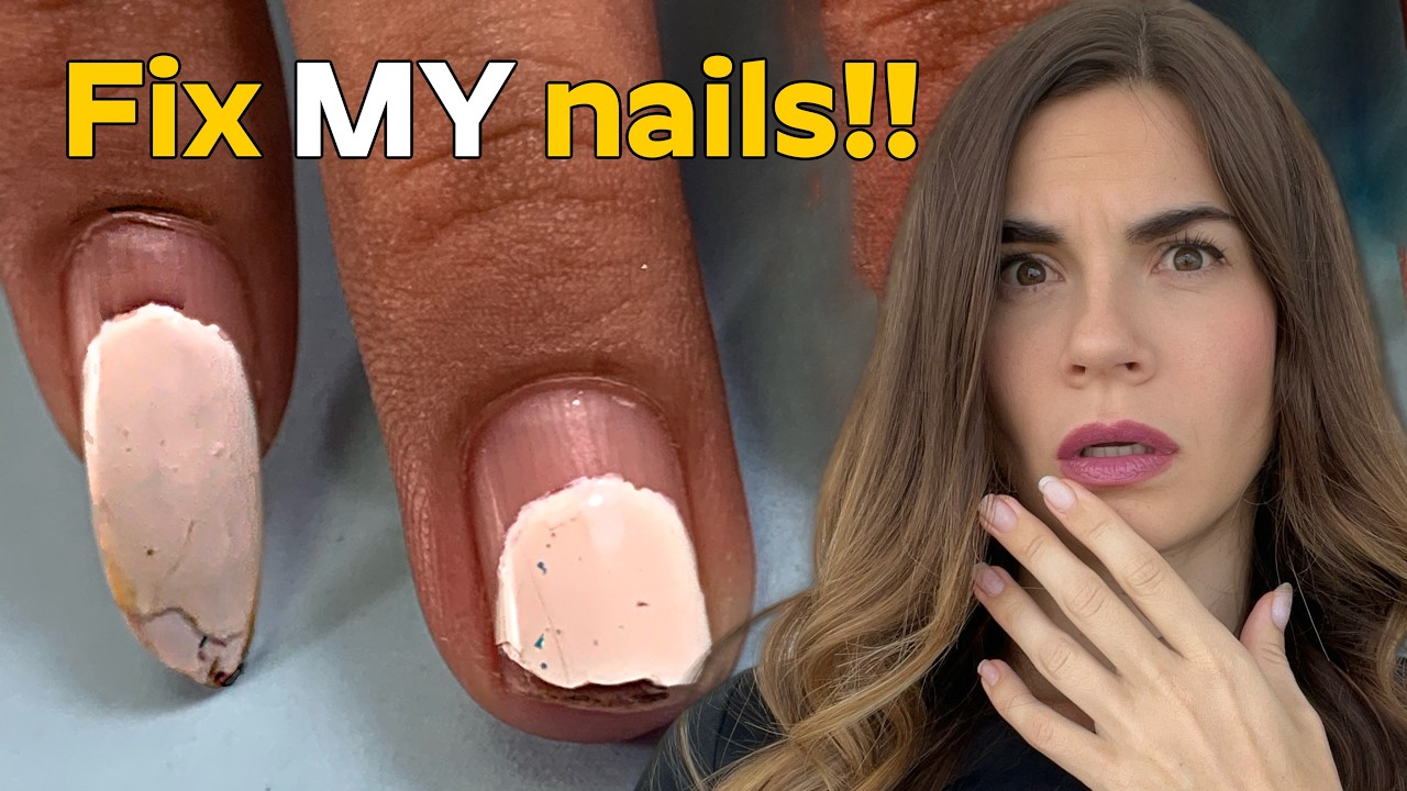 42-Day Old Gel Manicure Rescue